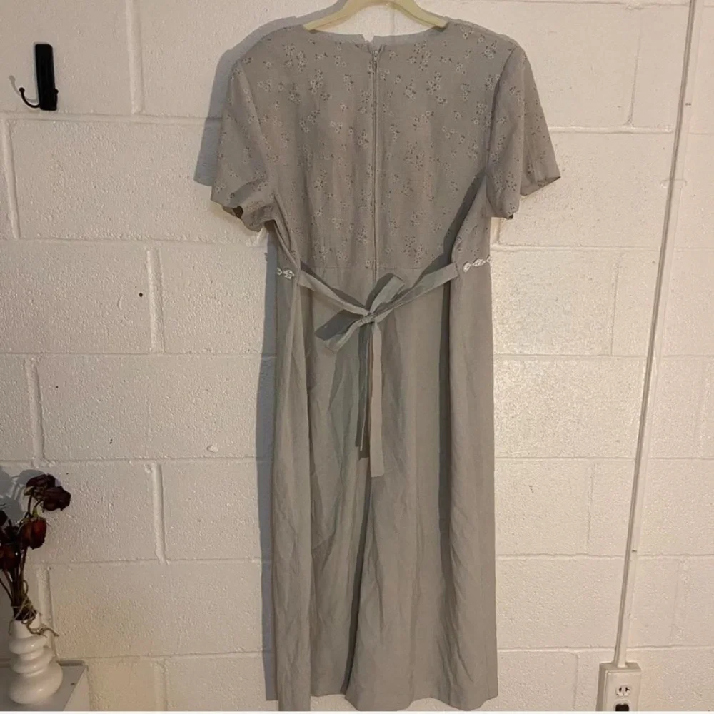 Vintage Gingham Babydoll Dress Size XL D.B.Y. - Picture 4 of 5